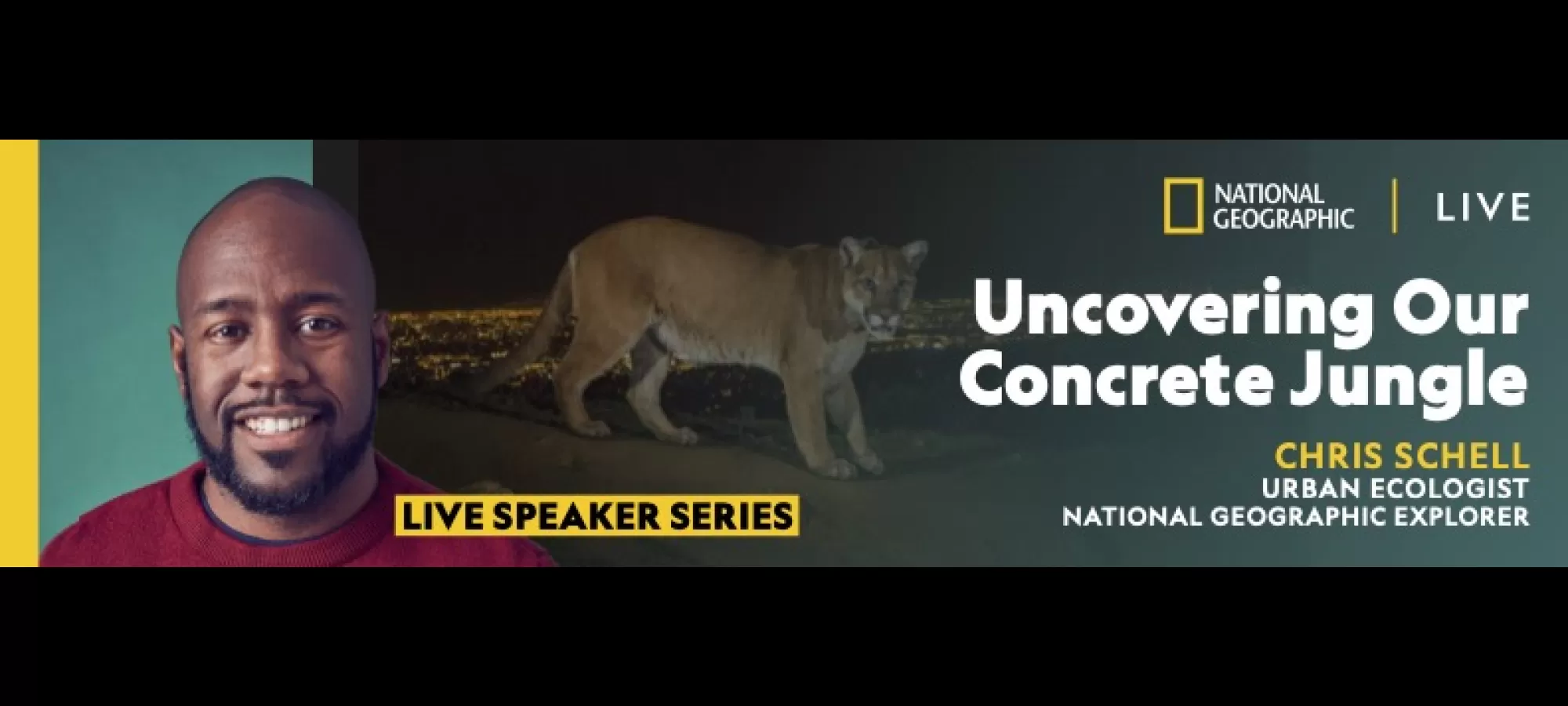 National Geographic Live: Uncovering our Concrete Jungle with Chris Schell
