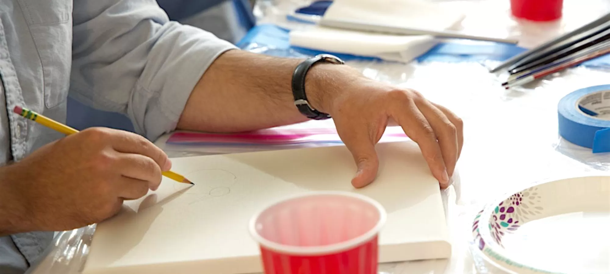 Family Crest Workshop at the Presidio Theatre